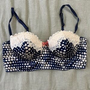 E by Eloise (Anthropologie) Balconette Bra